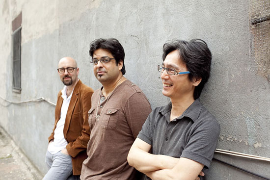 Rez Abbasi Trio, CD Release: Continuous Beat image